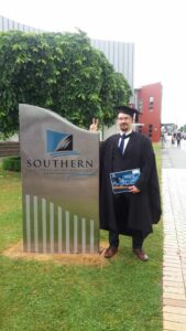 Sampsa Vires opiskeli Post Graduate Diploma in Information Technology –tutkinnon